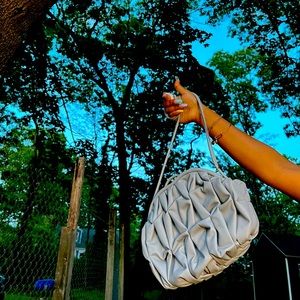 Zara bag blue long strap